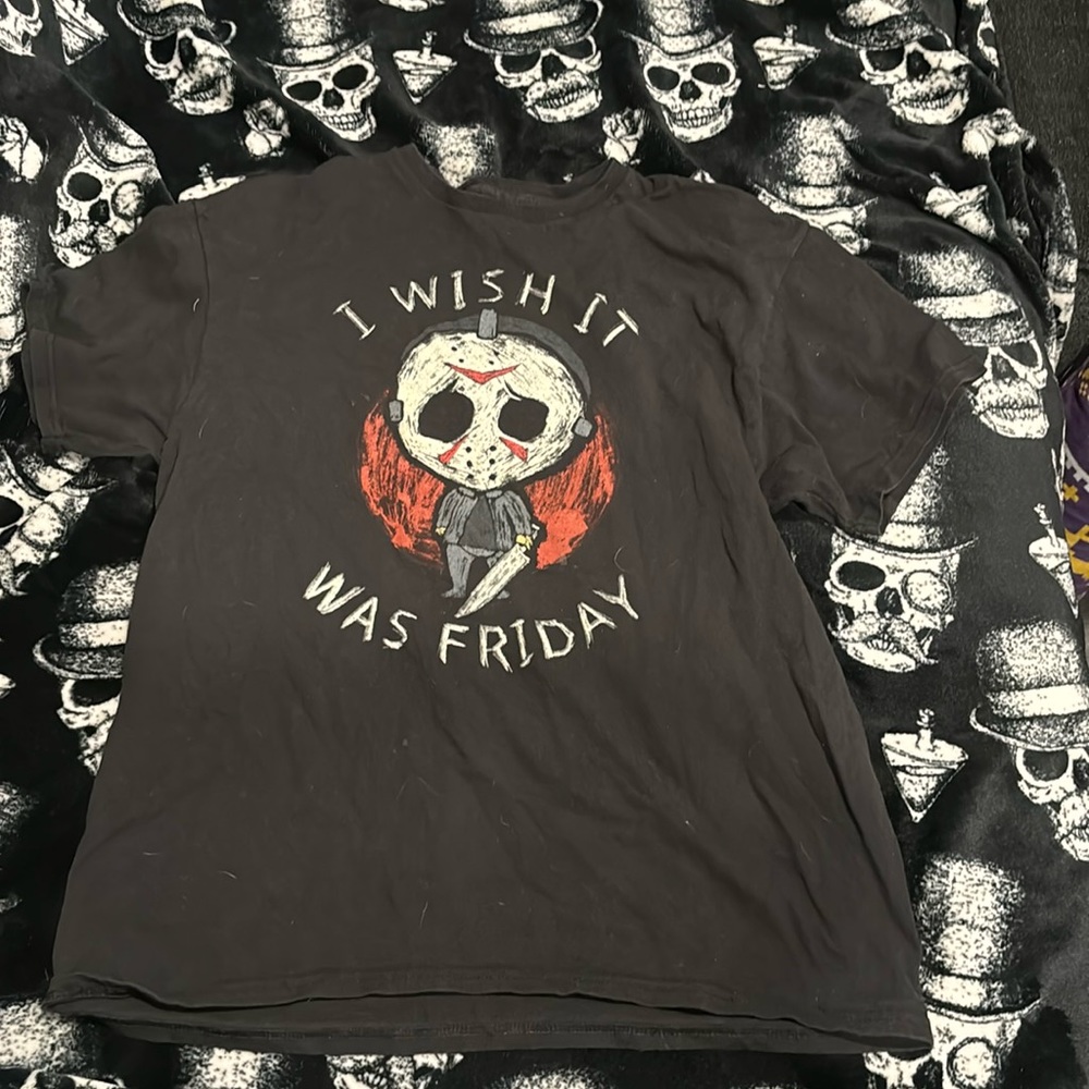 I wish it was Friday shirt black size L